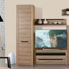 АФИНА А12 Шкаф для одежды и белья Ясень Таормина в Уфе - ufa.mebel24.online | фото 3