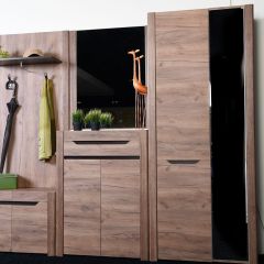 АФИНА Прихожая (модульная) крафт в Уфе - ufa.mebel24.online | фото 2