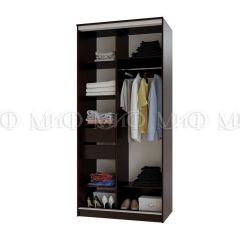 АЛЬЯНС Шкаф-купе (Дуб беленый, Венге) в Уфе - ufa.mebel24.online | фото 4