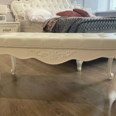 Банкетка Мишель (белый матовый) в Уфе - ufa.mebel24.online | фото 6