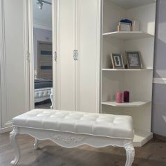 Банкетка Мишель (белый матовый) в Уфе - ufa.mebel24.online | фото 5