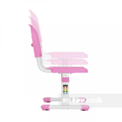 Комплект парта + стул трансформеры Cantare Pink в Уфе - ufa.mebel24.online | фото 7