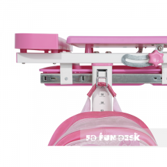Комплект парта + стул трансформеры Cantare Pink в Уфе - ufa.mebel24.online | фото 5