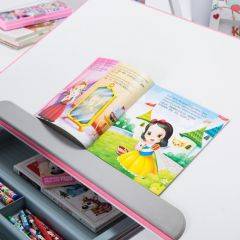 Парта-трансофрмер Amare II Pink с надстройкой в Уфе - ufa.mebel24.online | фото 6