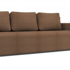 Диван Алиса 4 Shaggy SAND - Teos Dark Brown в Уфе - ufa.mebel24.online | фото