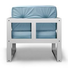 Диван одноместный DEmoku Д-1 (Серебристо-серый/Холодный серый) в Уфе - ufa.mebel24.online | фото 4