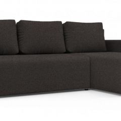Диван угловой Алиса 3 Bahama GRAFIT - Teos Dark Brown в Уфе - ufa.mebel24.online | фото