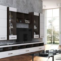Фиеста №15 Комод с 6ю ящ (Венге/Белый глянец) в Уфе - ufa.mebel24.online | фото 3
