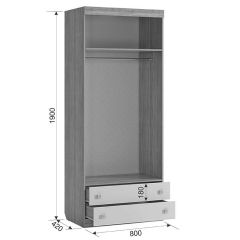ФОРСАЖ Шкаф комбинированный (с ящ. 2-створчатый) в Уфе - ufa.mebel24.online | фото 5