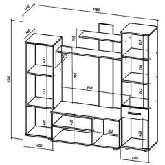 ИБИЦА Гостиная (ЯШС/ЯШТ) в Уфе - ufa.mebel24.online | фото 2