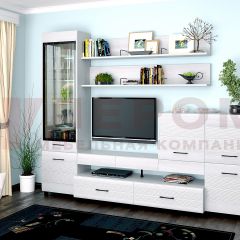 Гостиная Камелия Композиция 5 (Снежный ясень) в Уфе - ufa.mebel24.online | фото