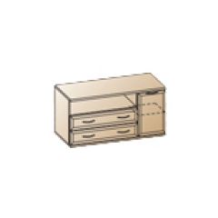 Гостиная Карина Композиция 18 (Акация Молдау) в Уфе - ufa.mebel24.online | фото 7