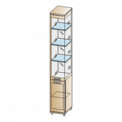 Гостиная Мелисса Композиция 12 (Акация Молдау) в Уфе - ufa.mebel24.online | фото 3