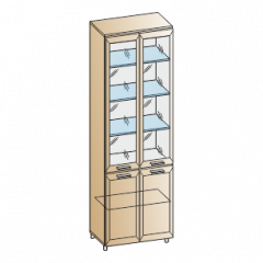 Гостиная Мелисса Композиция 3 (Гикори Джексон светлый) в Уфе - ufa.mebel24.online | фото 7