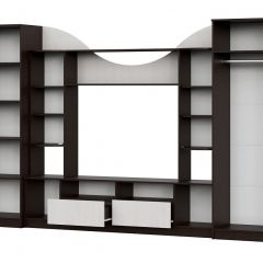 Гостиная МГС 8 Исполнение 1 (Дуб Венге/Ясень Анкор светлый) в Уфе - ufa.mebel24.online | фото 2