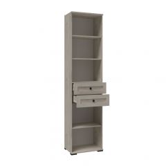 Гостиная София СП-3 Пенал с ящиками МДФ Дуб крафт белый в Уфе - ufa.mebel24.online | фото 2