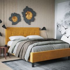 Интерьерная кровать Сириус с П/М (1400) в Уфе - ufa.mebel24.online | фото