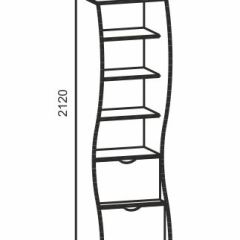 Киви №11 Пенал с 2мя ящ., (ЛДСП молочный дуб/лайм) в Уфе - ufa.mebel24.online | фото 2