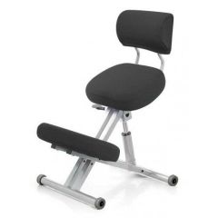 Коленный стул Smartstool со спинкой КМ01В + Чехлы в Уфе - ufa.mebel24.online | фото