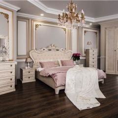 Комод 4 ящика Афина + Зеркало ППУ Афина (крем корень) в Уфе - ufa.mebel24.online | фото 7