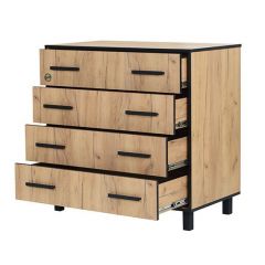 Комод 4 ящика "Лофт 8" в Уфе - ufa.mebel24.online | фото