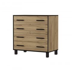 Комод 4 ящика "Лофт 8" в Уфе - ufa.mebel24.online | фото 3