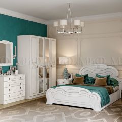 АЛЕКСАНДРИНА Комод (Белый глянец холодный/Белый) в Уфе - ufa.mebel24.online | фото 2
