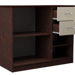 Комод АЛЛА (Венге/дуб млечный) Эко в Уфе - ufa.mebel24.online | фото 2