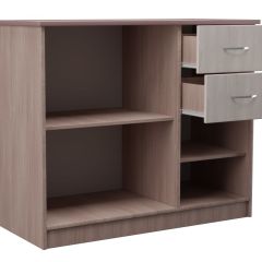 Комод АЛЛА (Ясень шимо светлый/темный) Эко в Уфе - ufa.mebel24.online | фото 2