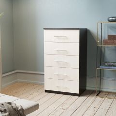 Комод ФАВОРИТ (Венге/Дуб молочный) в Уфе - ufa.mebel24.online | фото 2