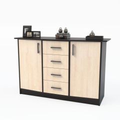 Комод К-2.1 (Венге/Дуб молочный) в Уфе - ufa.mebel24.online | фото