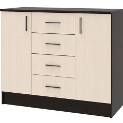 СОФИЯ Комод К1000 2Д (венге/дуб белфорт) в Уфе - ufa.mebel24.online | фото