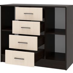 СОФИЯ Комод К1000 2Д (венге/дуб белфорт) в Уфе - ufa.mebel24.online | фото 2