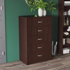 Комод Лофт 5 ящиков (Венге) в Уфе - ufa.mebel24.online | фото