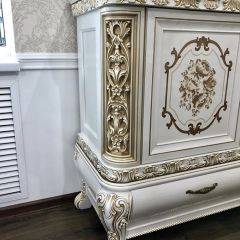 Комод с Зеркалом Алсу (белый глянец) в Уфе - ufa.mebel24.online | фото 9