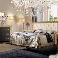 Комод Тиффани Premium черная/золото (ТФКМ-1(П) в Уфе - ufa.mebel24.online | фото 2