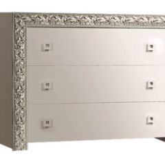 Комод Тиффани Premium слоновая кость/серебро (ТФКМ-1(П) в Уфе - ufa.mebel24.online | фото