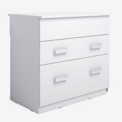 Комод-трансформер, с 2мя ящ. (Белый) в Уфе - ufa.mebel24.online | фото