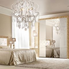 Комод (узкий) Тиффани Premium слоновая кость/золото (ТФКМ-2(П) в Уфе - ufa.mebel24.online | фото 3
