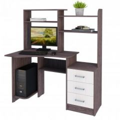 Компьютерный стол №16 (Анкор темныйанкор темный) в Уфе - ufa.mebel24.online | фото 2
