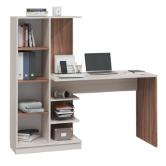 Стол компьютерный Софт (УНИ) Ясень темный/светлый в Уфе - ufa.mebel24.online | фото 5