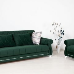 Комплект Роуз ТД 411 диван-кровать + кресло + комплект подушек в Уфе - ufa.mebel24.online | фото