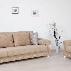 Комплект Роуз ТД 412 диван-кровать + кресло + комплект подушек в Уфе - ufa.mebel24.online | фото