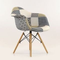 Кресло Barneo N-14 Patchwork трехцветный в Уфе - ufa.mebel24.online | фото 5
