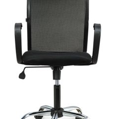 Кресло BRABIX "Spring MG-308" (хром, ткань черная) 531403 в Уфе - ufa.mebel24.online | фото 3