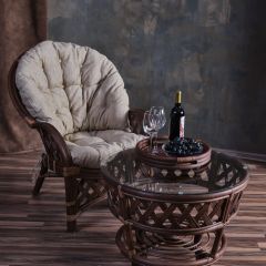 Кресло Черчилль/Рузвельт (Орех матовый) в Уфе - ufa.mebel24.online | фото 2