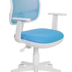 Кресло детское Бюрократ CH-W797/LB/TW-55 голубой в Уфе - ufa.mebel24.online | фото