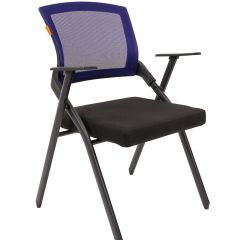Кресло для посетителей CHAIRMAN NEXX (ткань стандарт черный/сетка DW-61) в Уфе - ufa.mebel24.online | фото 1