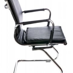 Кресло для посетителя Бюрократ CH-993-Low-V/Black на черный в Уфе - ufa.mebel24.online | фото 2