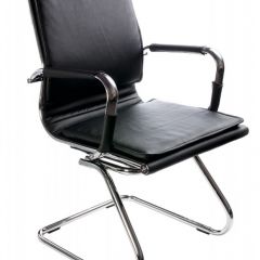 Кресло для посетителя Бюрократ CH-993-Low-V/Black на черный в Уфе - ufa.mebel24.online | фото 1